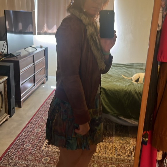 Lived in Bershaka Leather Jacket with Faux fur collar - Picture 11 of 15